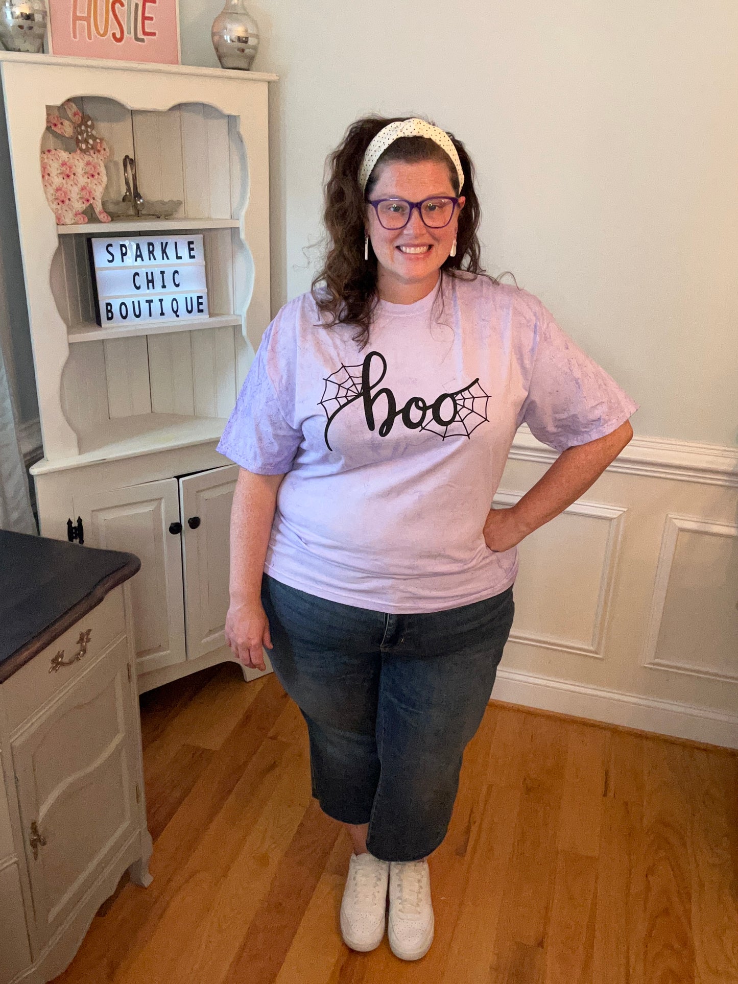 Comfort Colors "Boo" Graphic T