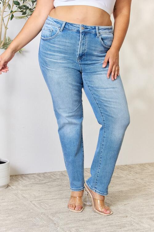 RISEN  Mid Rise Skinny Jeans
